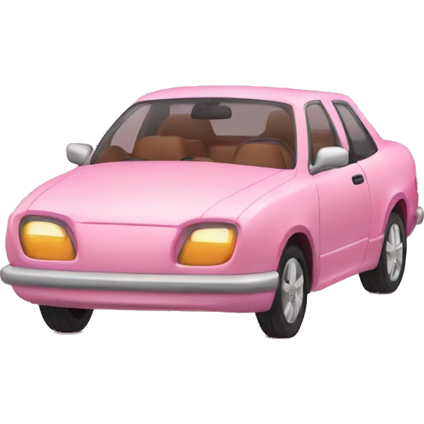 Car de cerdito con corazones   emoji
