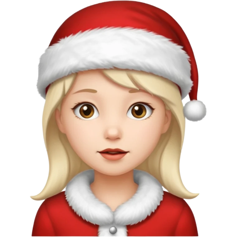 Christmas Girly emoji