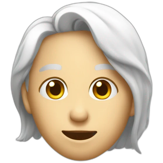 Un élève avec un coeur emoji