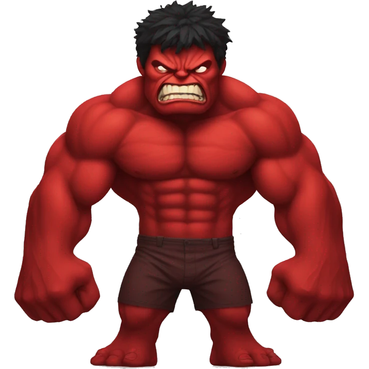 red hulk emoji