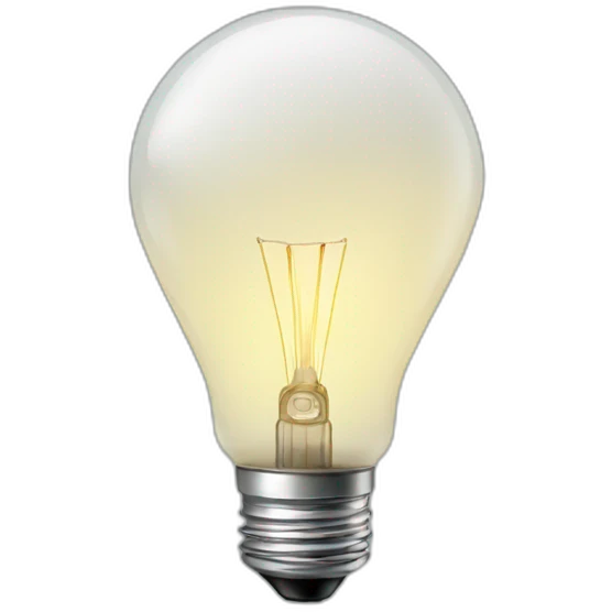 light bulb emoji