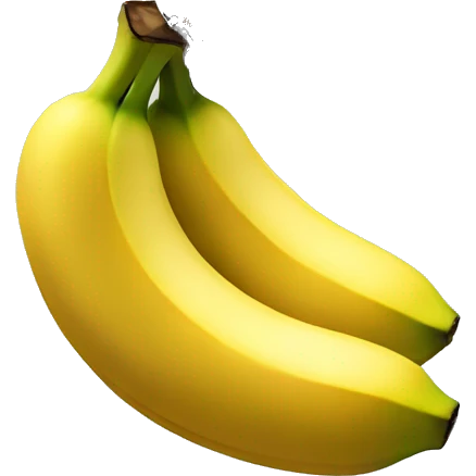 Bananas wrapped in a chain emoji