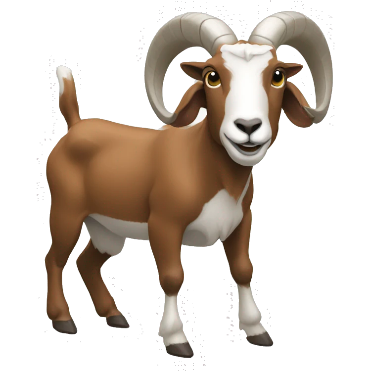 Football goats  emoji