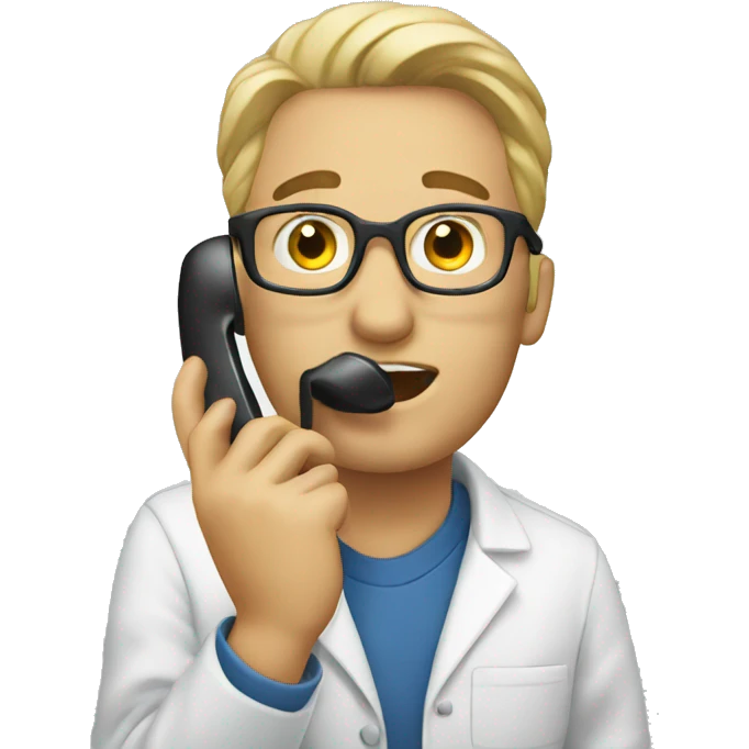 Making a call emoji