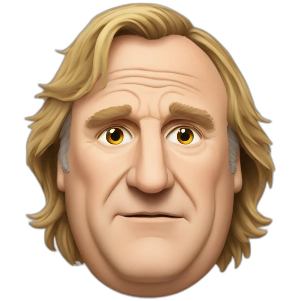 gerard depardieu en couleur emoji
