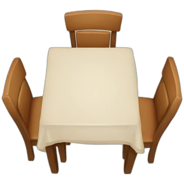 Mesa comedor emoji