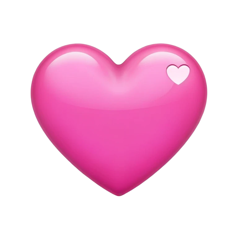 pink heart emoji