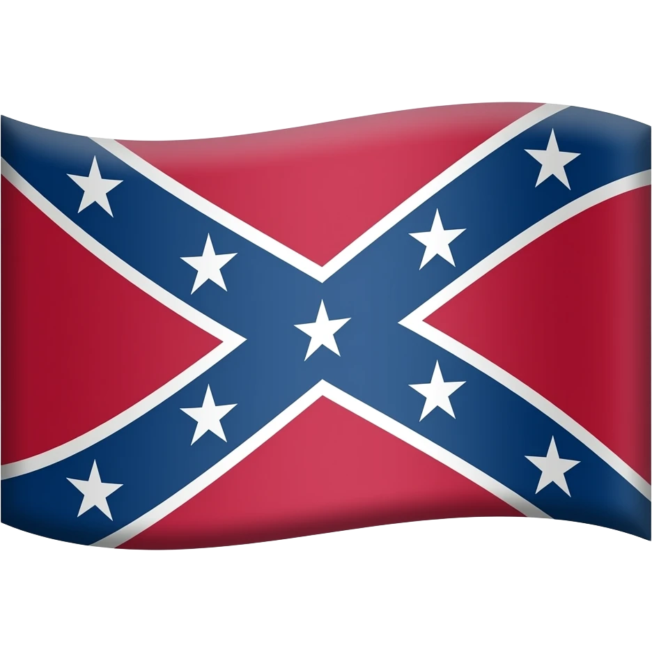 Confederate flag emoji