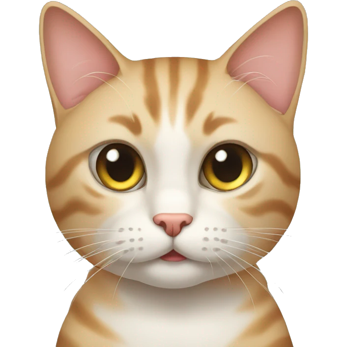 cat deprimido porque le debe al SAT emoji
