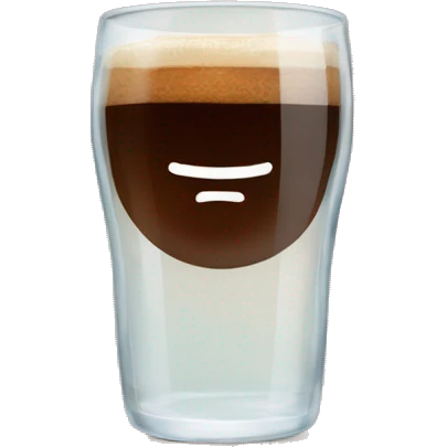 Americano in glass emoji