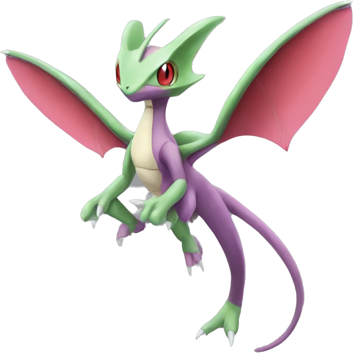 Full body Flygon-Genesect-Pokémon emoji
