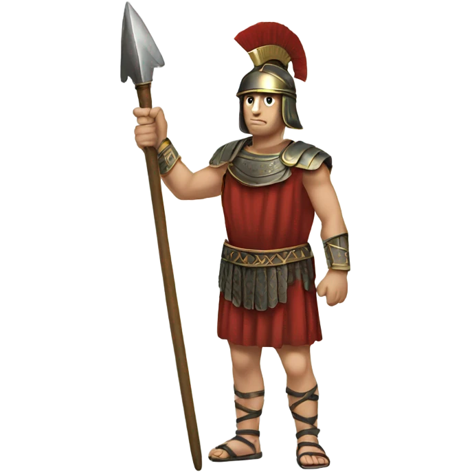 Roman spear emoji