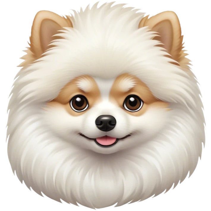 Dog promerania emoji