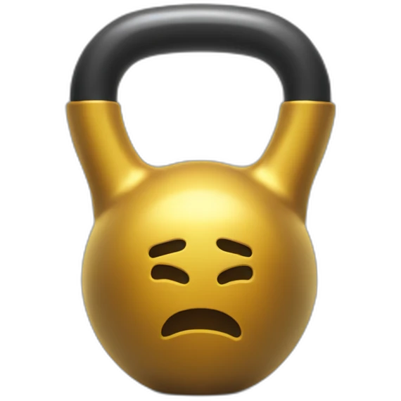 kettlebell press emoji