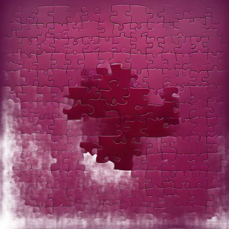 burgundy 🧩 emoji