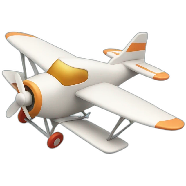 Cat flying aeroplane emoji