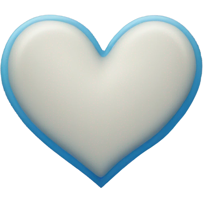 Blue heart emoji