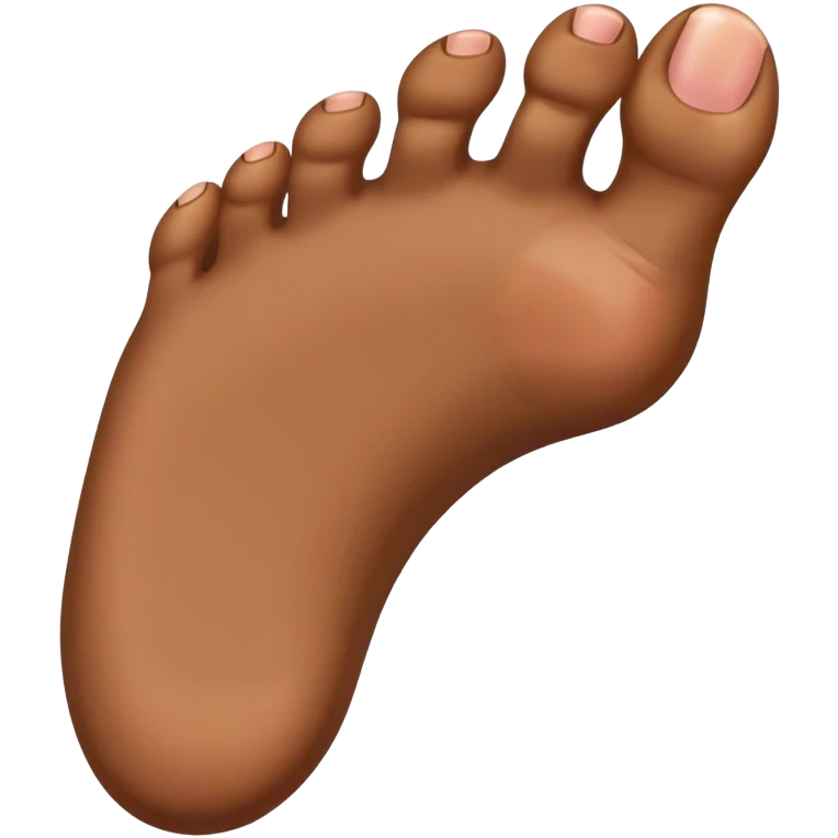 One toe emoji