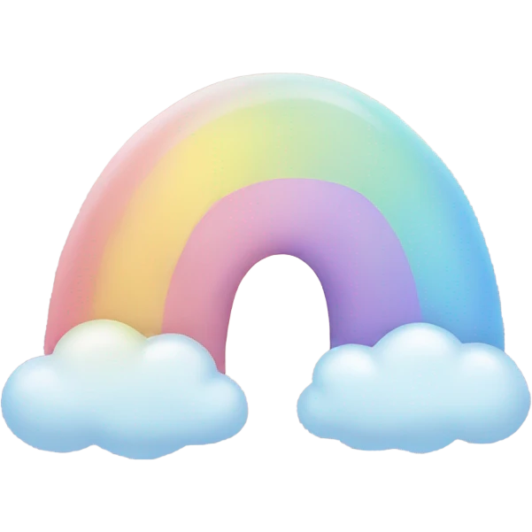 pastel rainbow  emoji