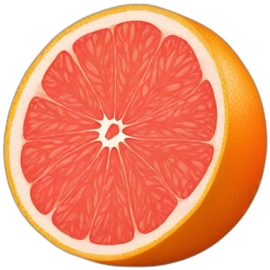 Grapefruit emoji