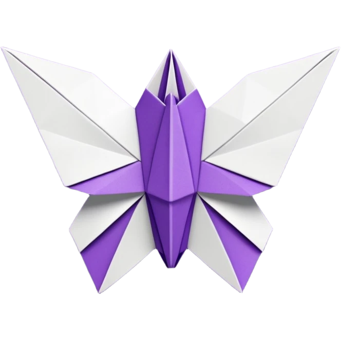 Glitter Purple and White Coringa Card emoji