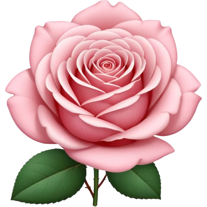 rose shape flower, no stem, now make it a white emoji