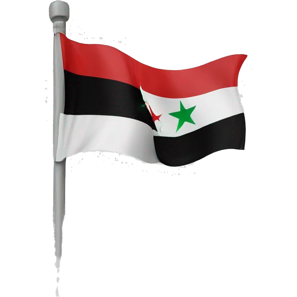 Flag of Free Syria emoji