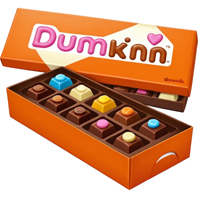 dunkin box of chocolates emoji
