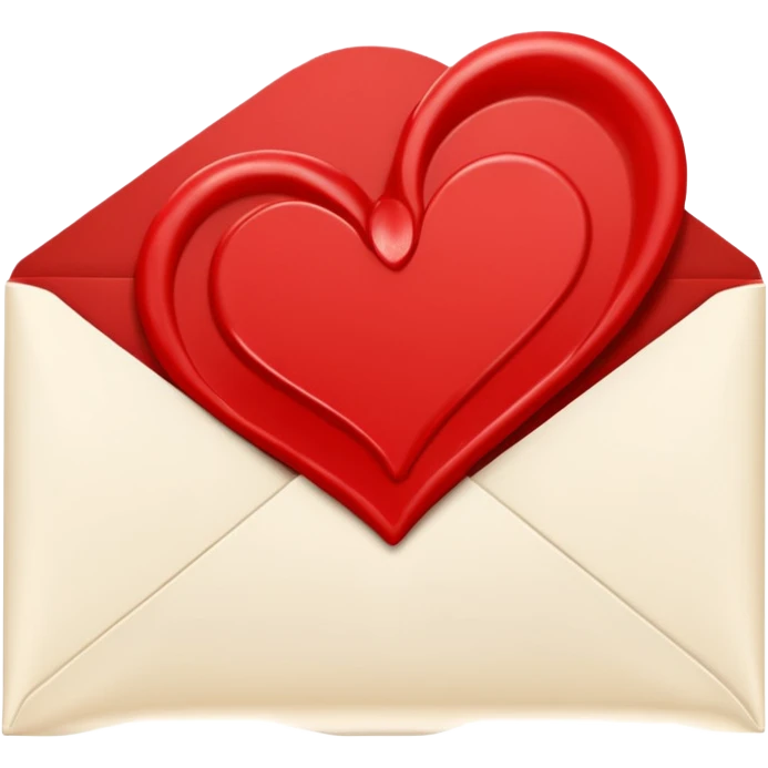 love letter valentines day emoji