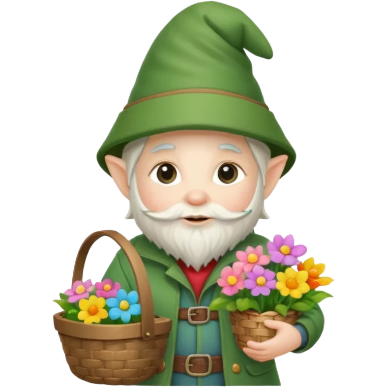 Spring gnome emoji