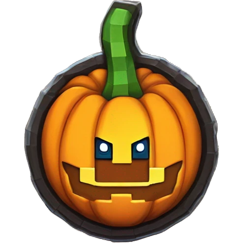 pokemon pumpkin minecraft badge medal future cute emoji