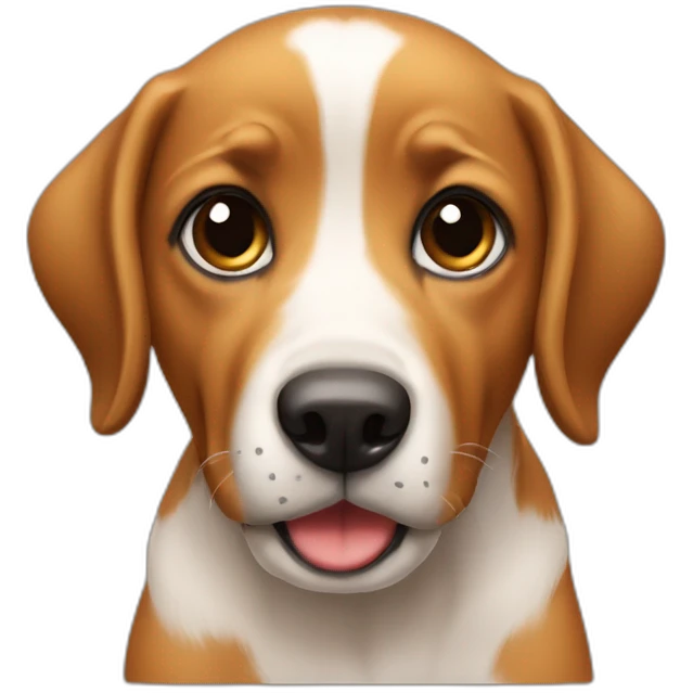 Cachorro caramelo emoji