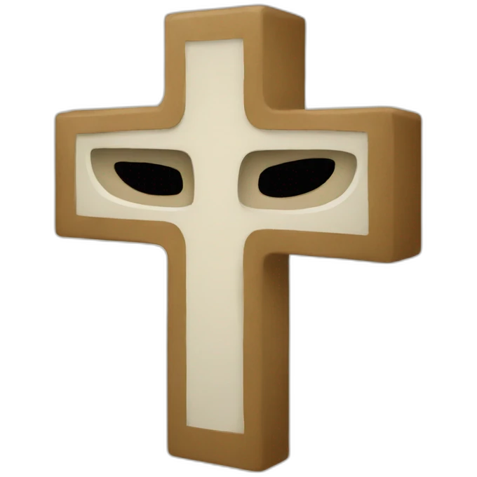 copa with a cross emoji
