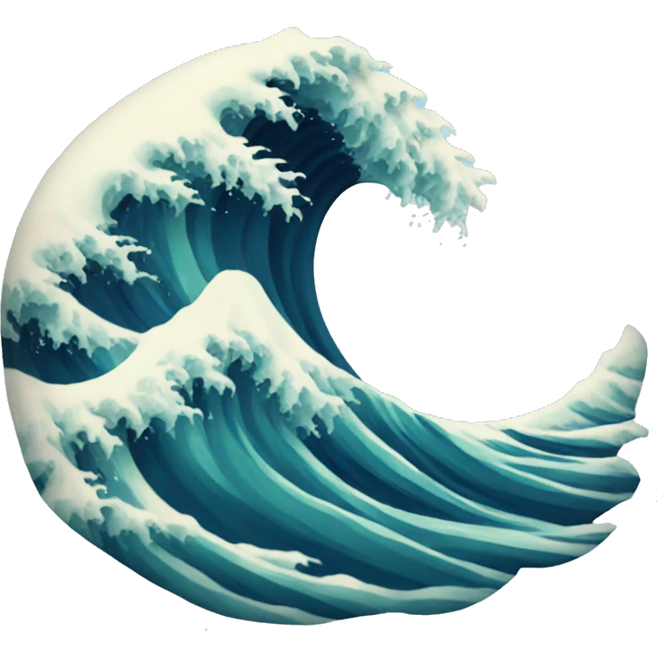 wave emoji