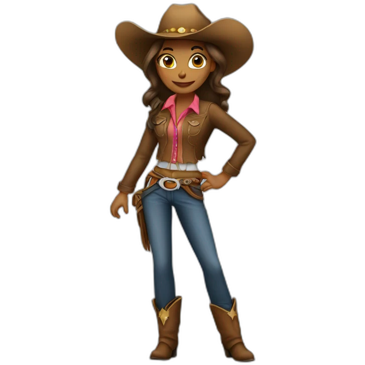 Cowgirl emoji