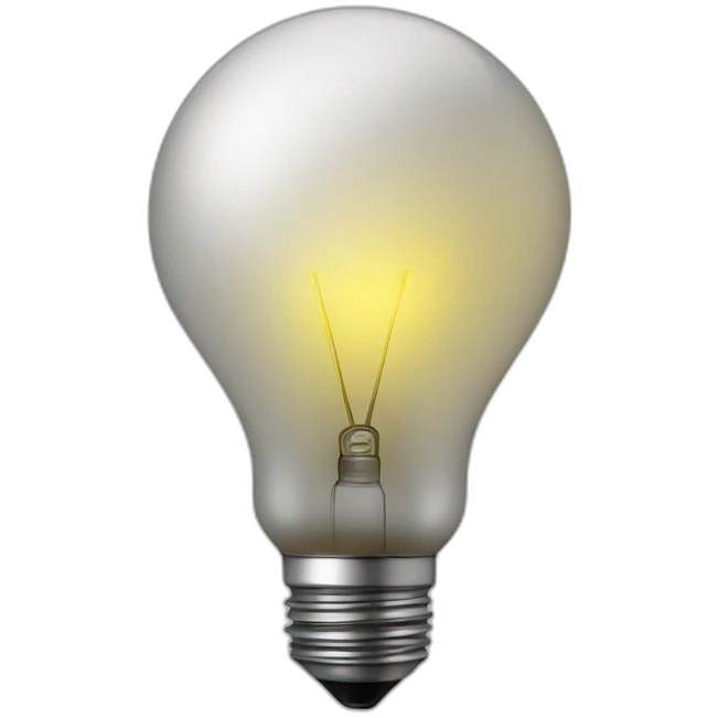 light bulb off emoji