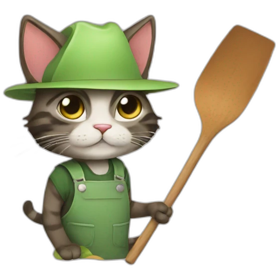 cat -gardener emoji