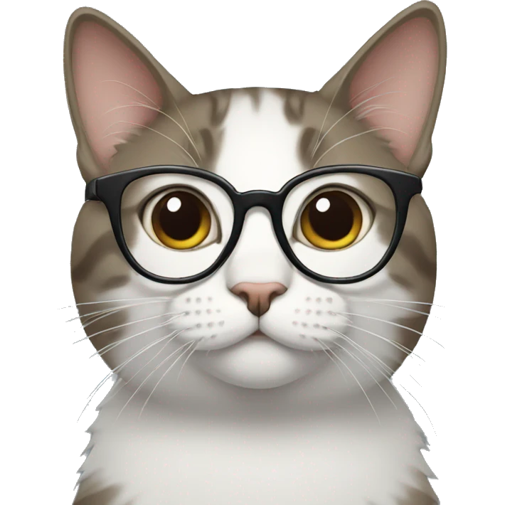 cat glasses emoji