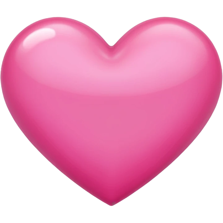 Coração rosa  emoji