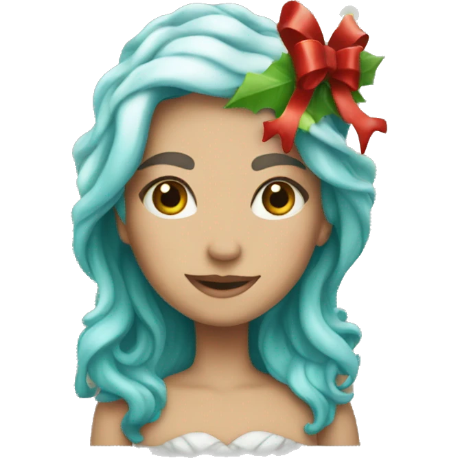 Sirena Navidad  emoji