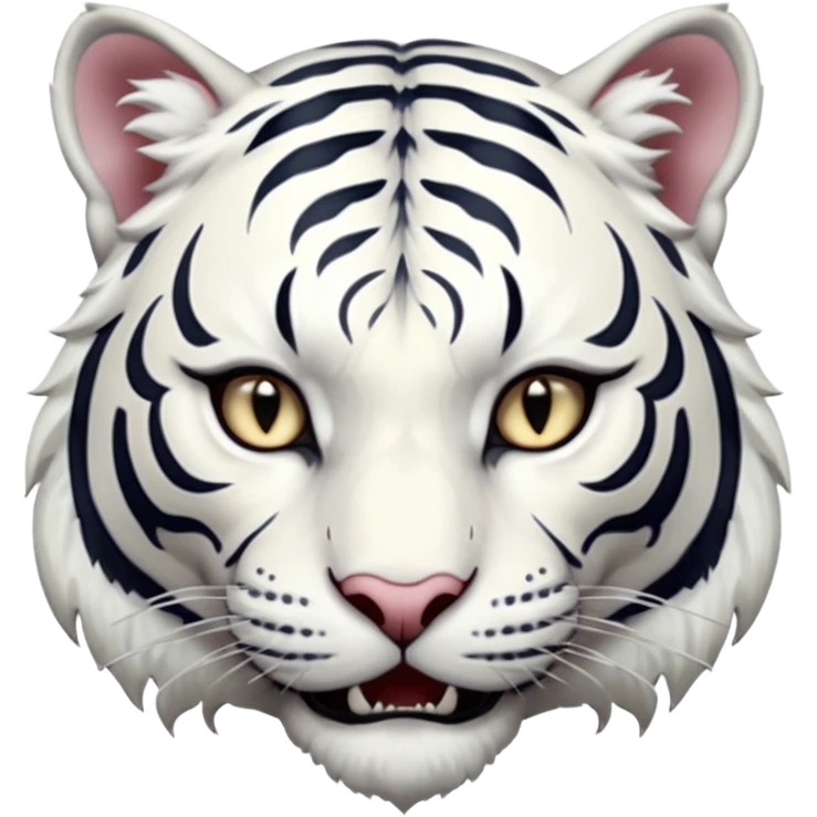 ESO Female white tiger khajiit leader of the umbral rose  emoji