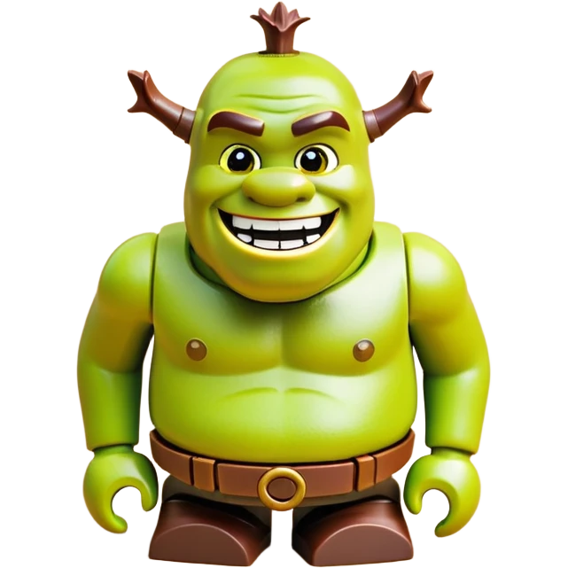Lego shrek emoji