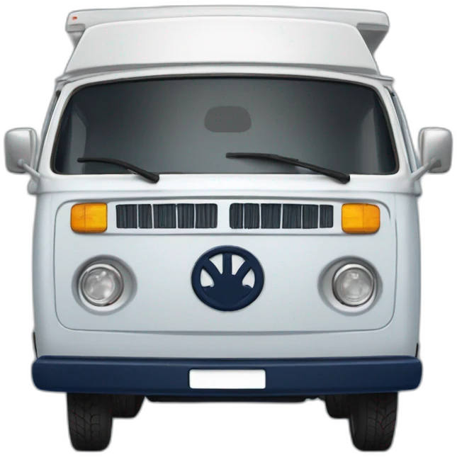 navy westfalia campervan emoji