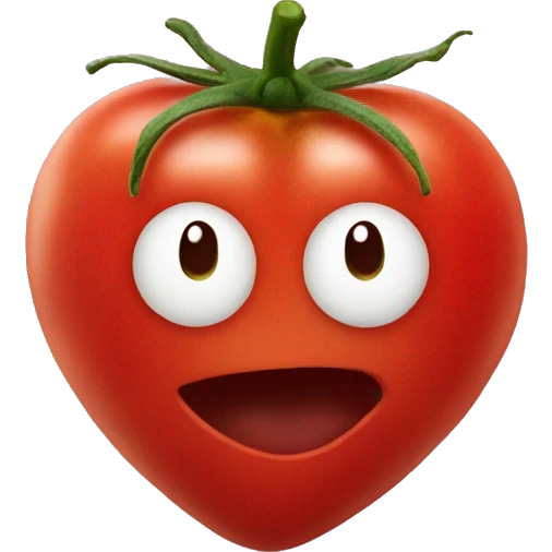 heart-shaped tomato emoji