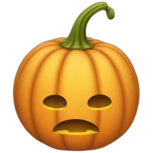 citrouille emoji