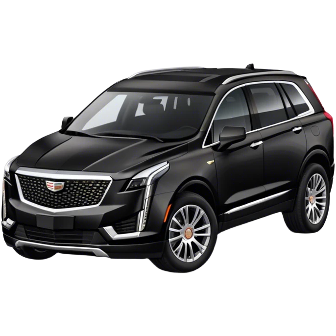 ALL BLACK MATTE CADILLAC XT6  emoji