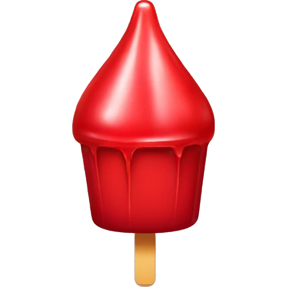 Red ring pop emoji