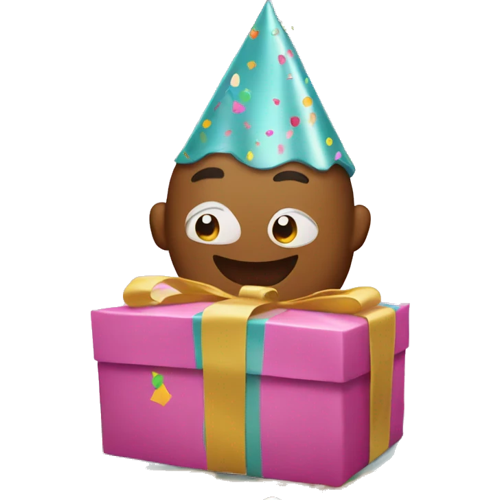 Birthday present  emoji