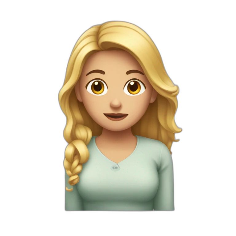 Fille qui embrasse gars emoji
