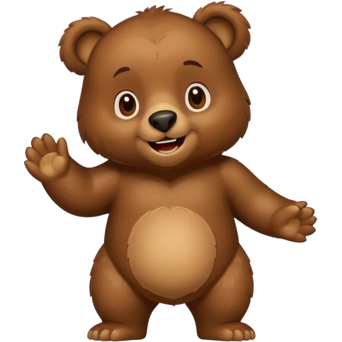 animate bear emoji